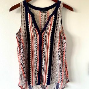 Sanctuary sleeveless blouse sz M